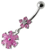 Trendy Fancy Wheel Dangling Belly Ring - Stylish Body Jewelry for You!