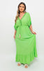 Joanna V-Neck Maxi Dress: Chic Rope Tassel Elegance for Every Occasion