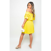 Chic Jessica Off Shoulder Belted Mini Dress - Flaunt It with Confidence!